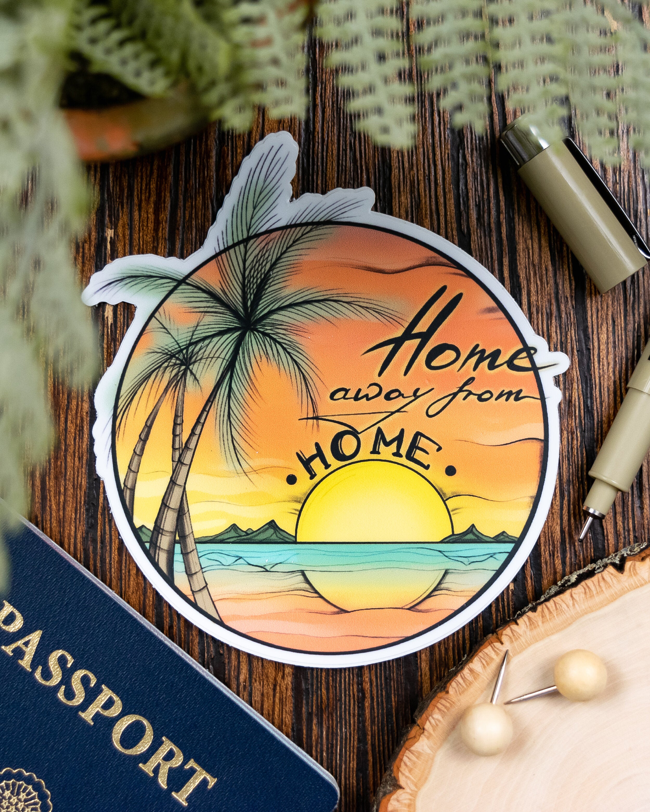 Home Json Sticker Home Away From Home Sticker – Among The Wild