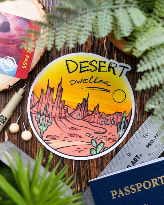 Desert Dweller Sticker