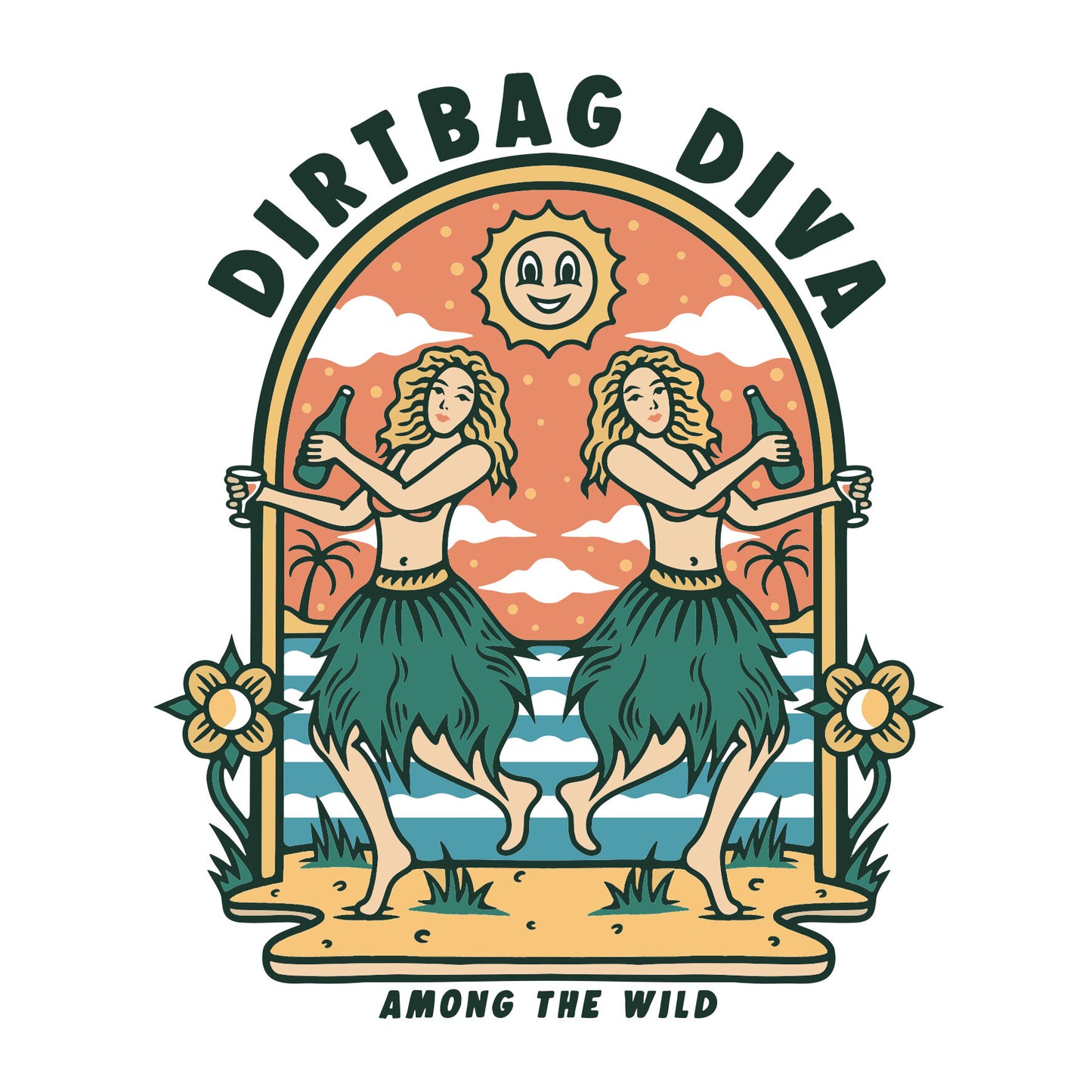 Dirtbag Diva Sticker