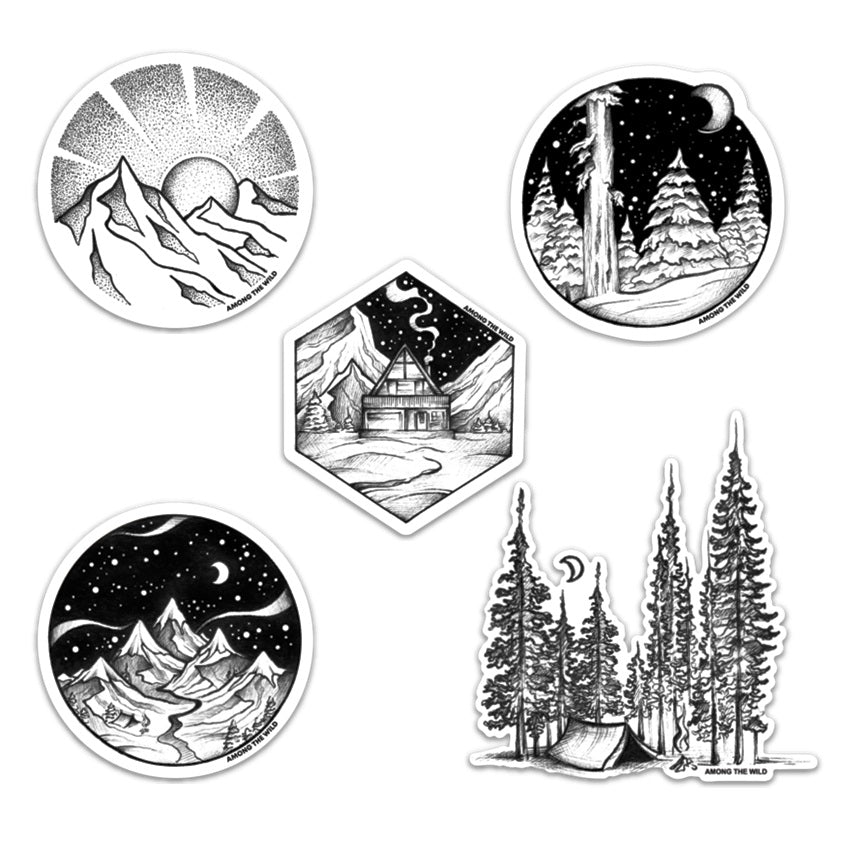 Forest Bound Sticker Pack