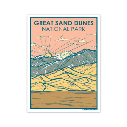 Great Sand Dunes NP Sticker