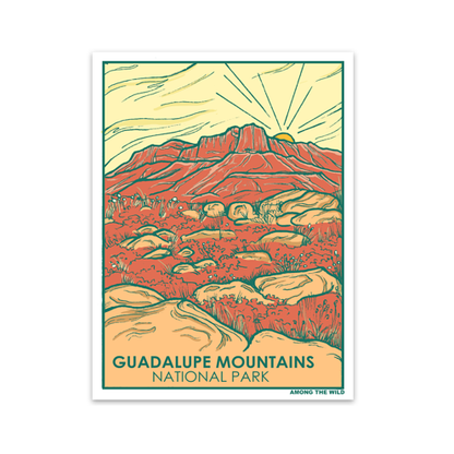 Guadalupe Mountains NP Sticker