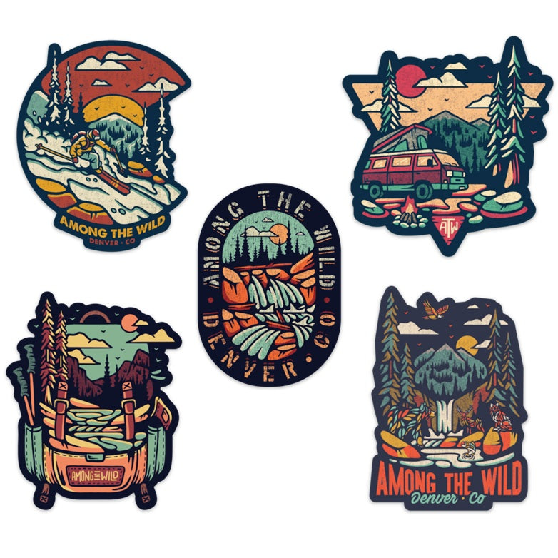 Large Wild Sticker Made Wild Sticker Pack – Among The Wild