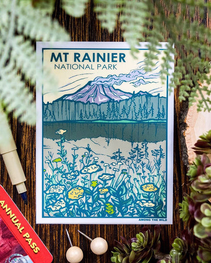 Mt Rainier NP Sticker