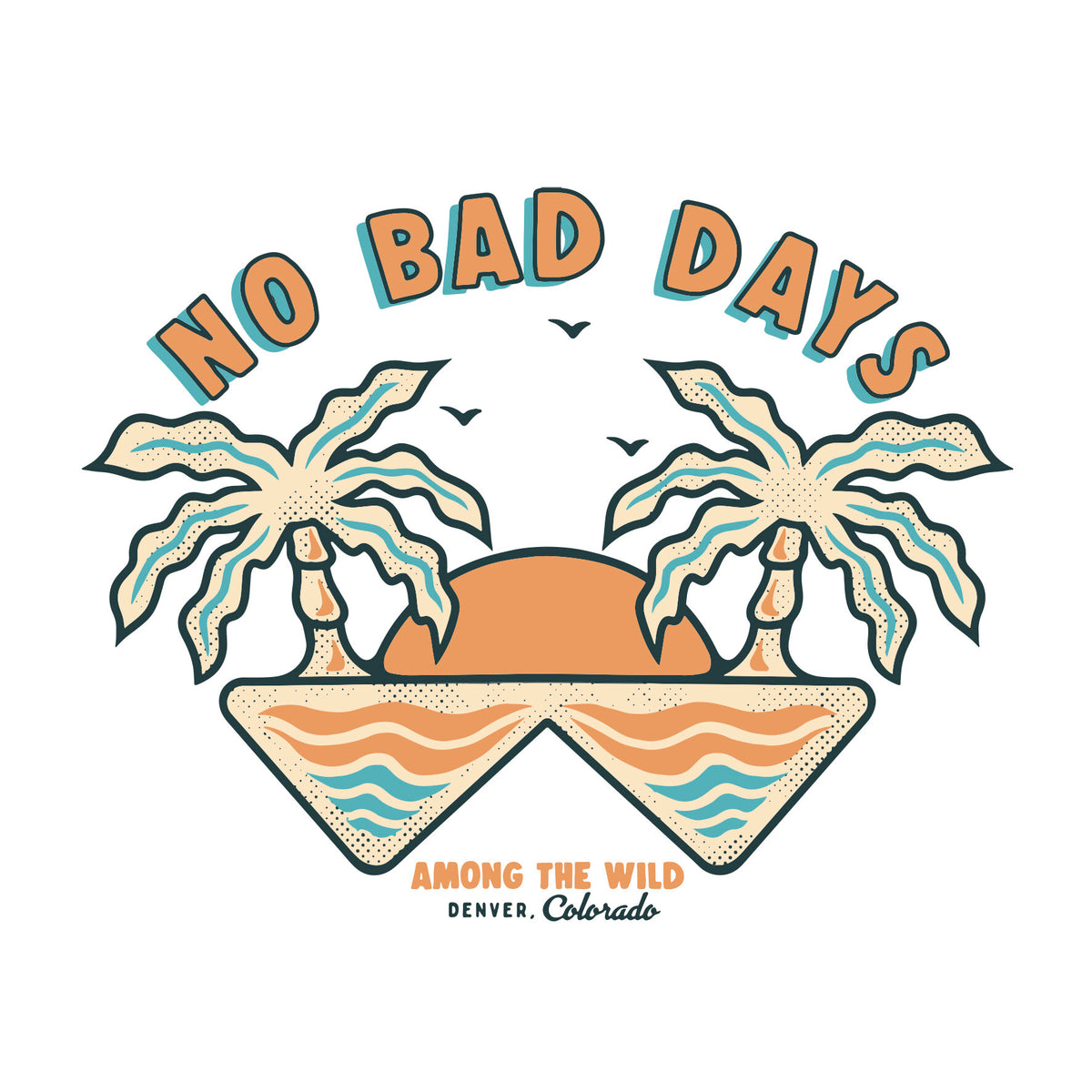 Bad Day Ribbon No Bad Days Logo Bad Day Concept. Stock Illustration. Illustration Of