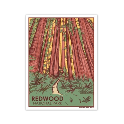 Redwood NP Sticker