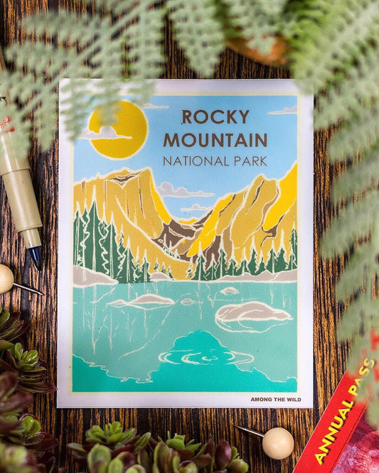 Rocky Mountains NP Sticker