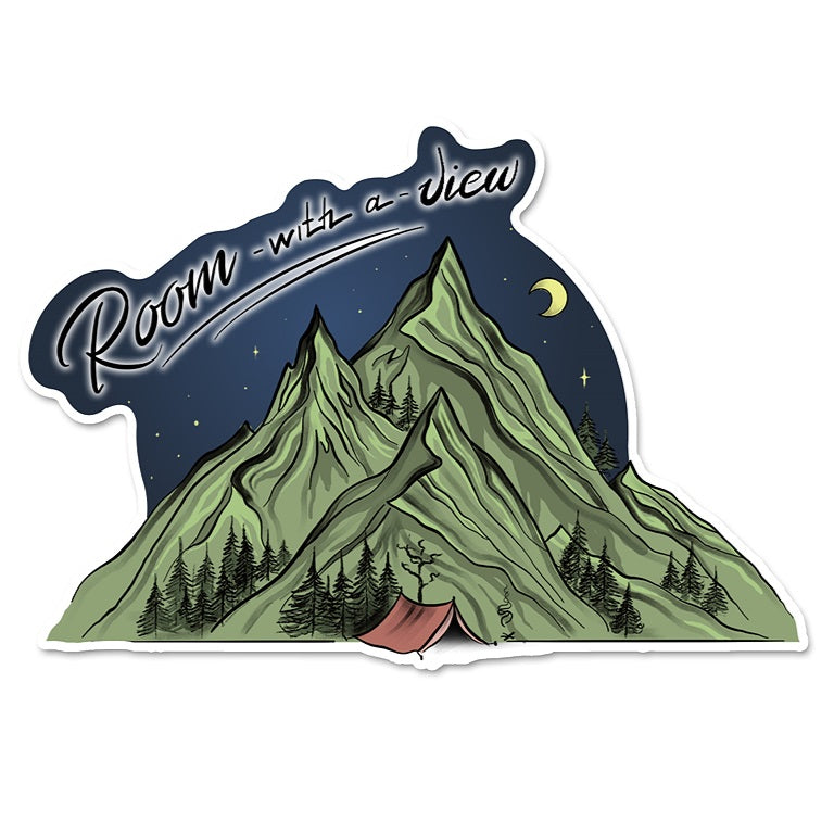 Room With A View Sticker