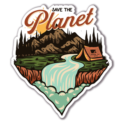 Save The Planet Sticker