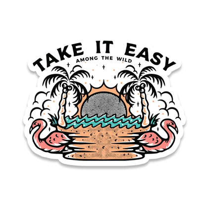 Take It Easy Sticker